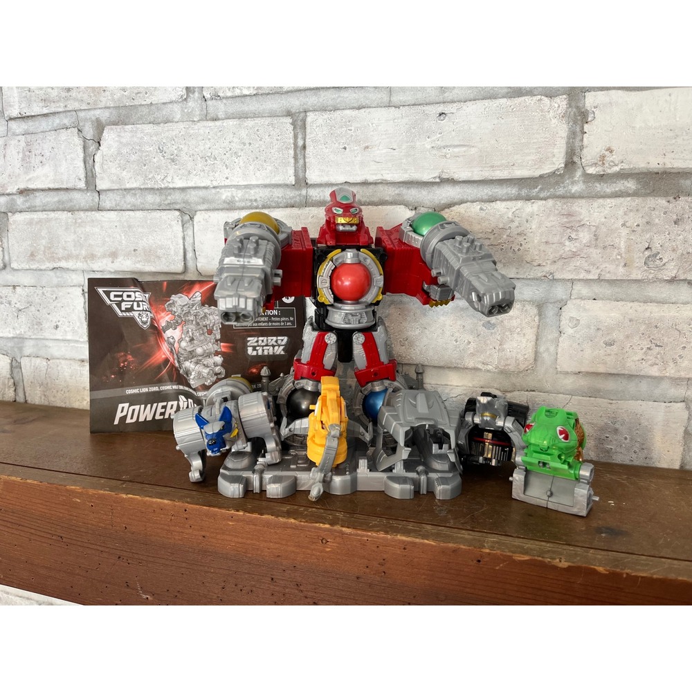 Power Rangers Cosmic‎ Fury Cosmic Zord Mega Pack INCOMPLETE